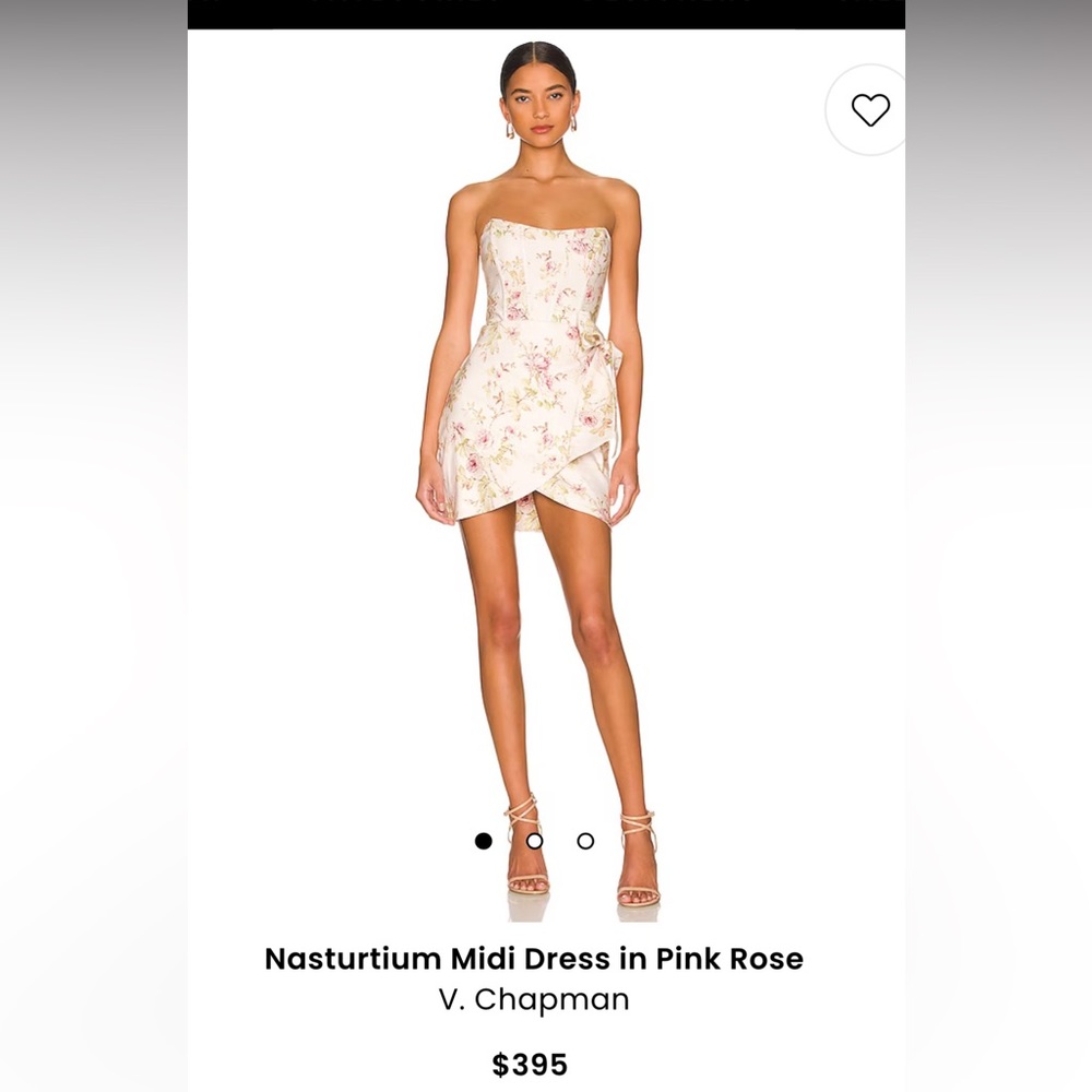 V. Chapman Nasturtium Mini Dress size 10